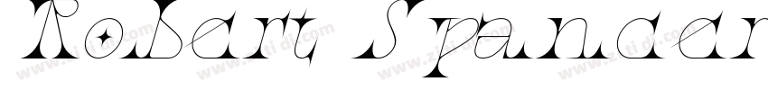 Robert Spancer Itali字体转换